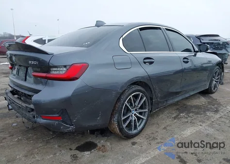 2021 BMW 330I xDrive из США, поврежденный, VIN 3MW5R7J0XM8B53111